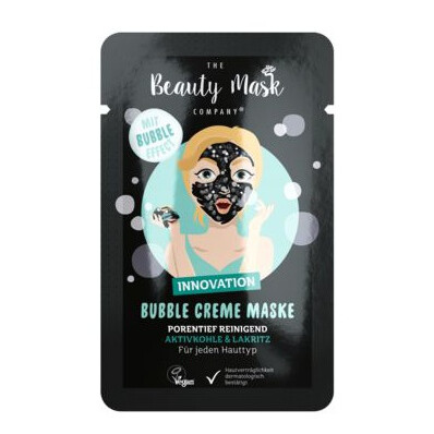 Bubble Creme Mask With Charcoal And Licorice