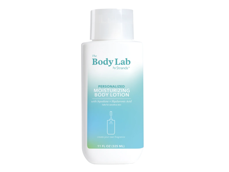 The Body Lab Personalized Moisturizing Body Lotion, Squalane + Hyaluronic Acid, 11 fl oz/325 mL