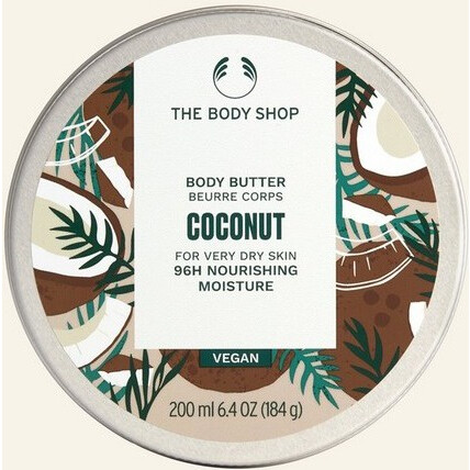 Body Butter Nutritiva De Coco