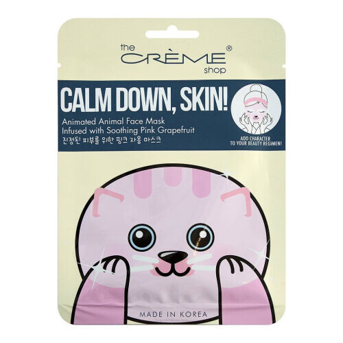 Calm Down, Skin! Kitty Face Mask
