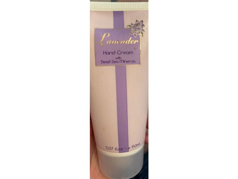 The Dead Sea Ltd. Lavender Hand Cream With Dead Sea Minerals, 150 mL
