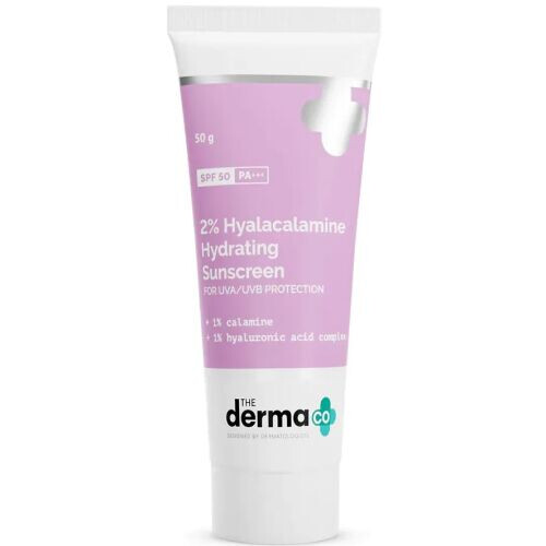 2% Hyalacalamine Hydrating Sunscreen For UVA/UVB Protection With SPF 50 & PA+++ -