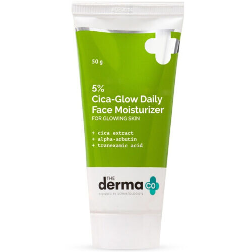 5% Cica-glow Daily Face Moisturizer With Alpha Arbutin & Tranexamic Acid
