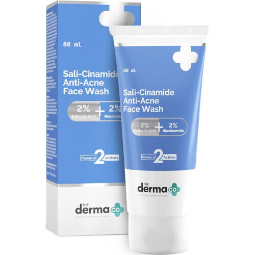 Sali-cinamide Anti-acne Face Wash With 2% Salicylic Acid & 2% Niacinamide