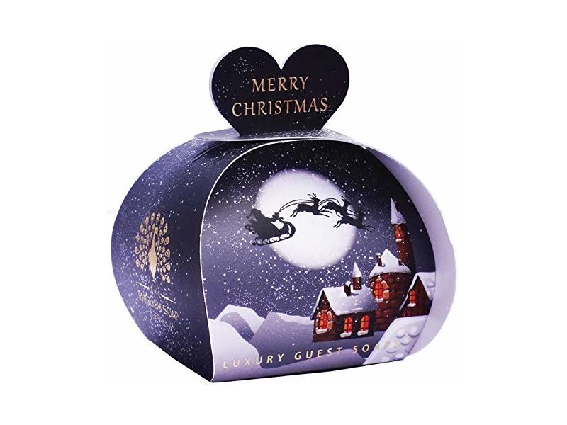 The English Soap Company Luxury Guest Soaps, Winter Village, 2 oz / 60 g
