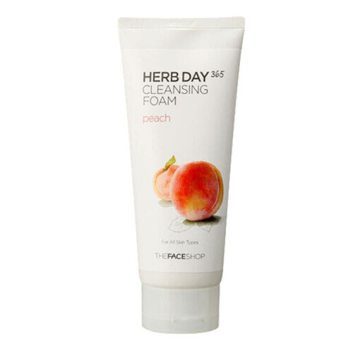 Herb Day 365 Cleansing Foam Peach