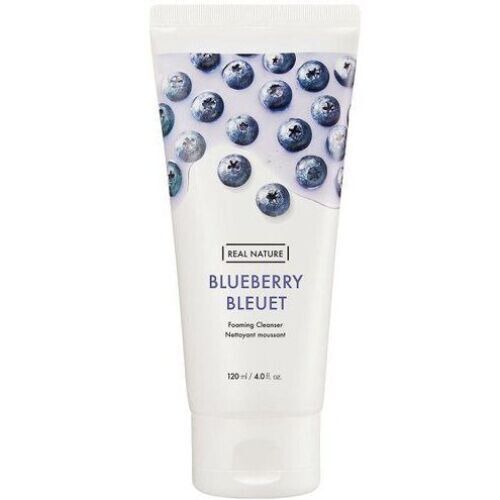 Real Nature Blueberry Bleuet Foaming Cleanser
