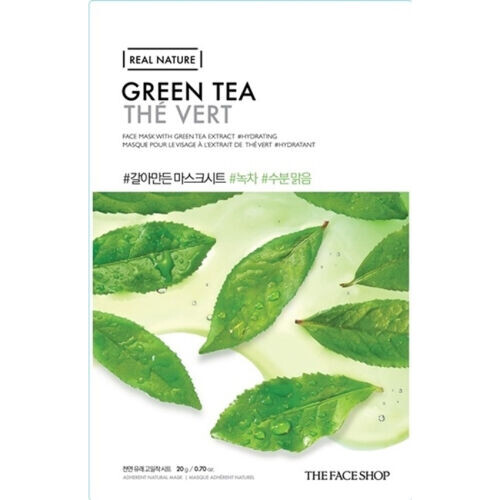 Real Nature Green Tea Face Mask
