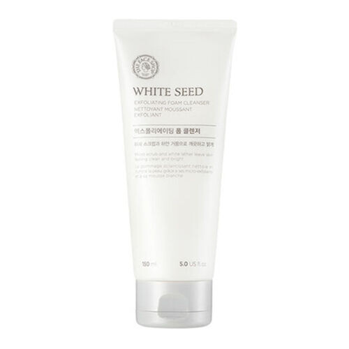 White Seed Exfoliating Facial Cleansing Foam