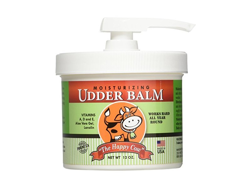 The Happy Cow Moisturizing Udder Balm ,12 oz
