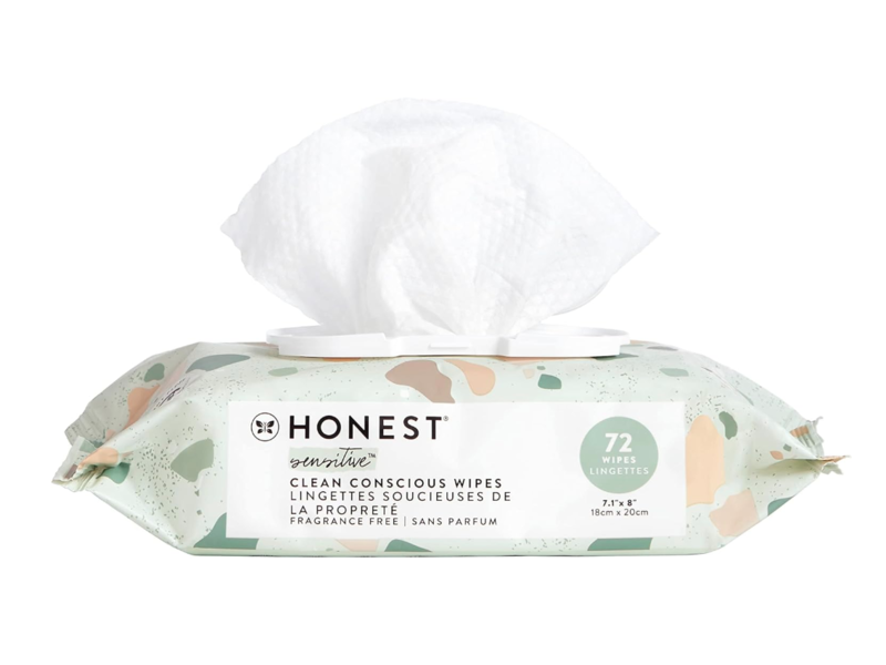 The Honest Company Clean Conscious Wipes, Geo Mood, 72 Count