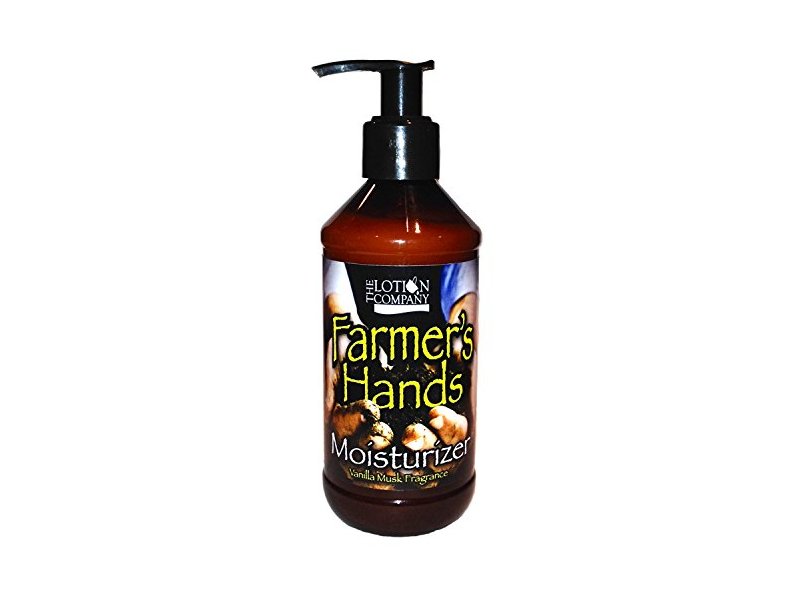 The Lotion Company Farmer's Hands Moisturizer, Vanilla Musk, 8 fl oz
