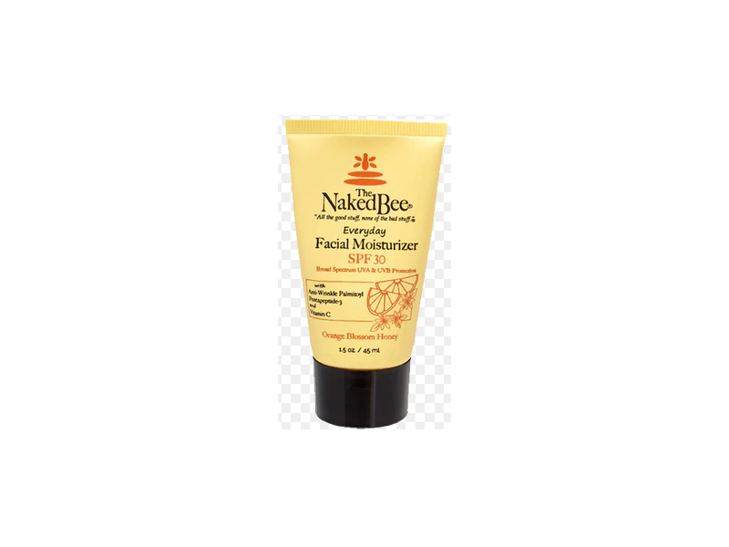 The Naked Bee Everyday Facial Moisturizer, Orange Blossom Honey, SPF 30, 1.5 oz/45 mL