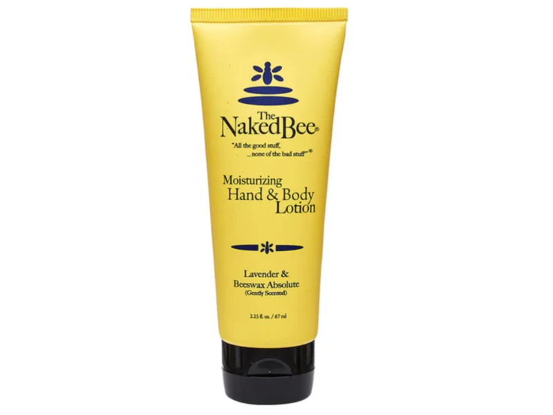 The Naked Bee Hand & Body Lotion, Lavender & Beeswax Absolute, 2.25 fl oz/67 mL