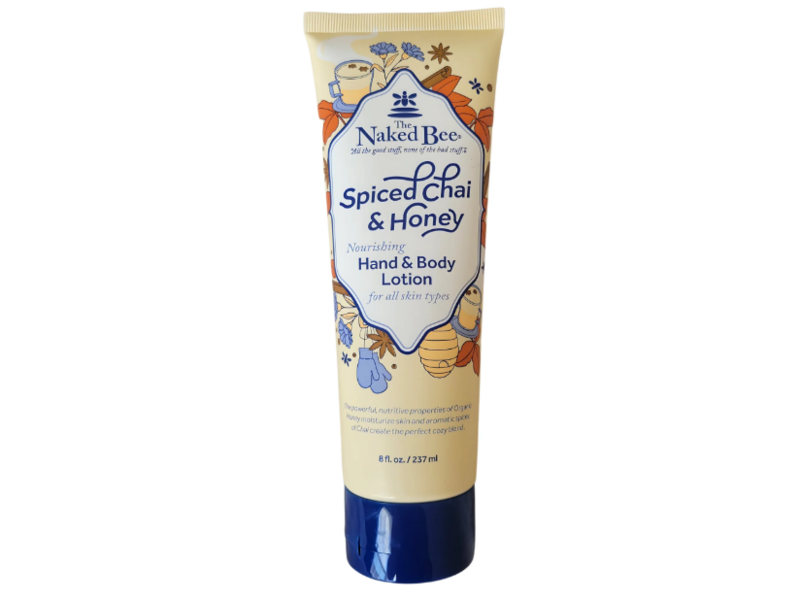 The Naked Bee Hand & Body Lotion, Spiced Chai & Honey, 8 fl oz/237 mL