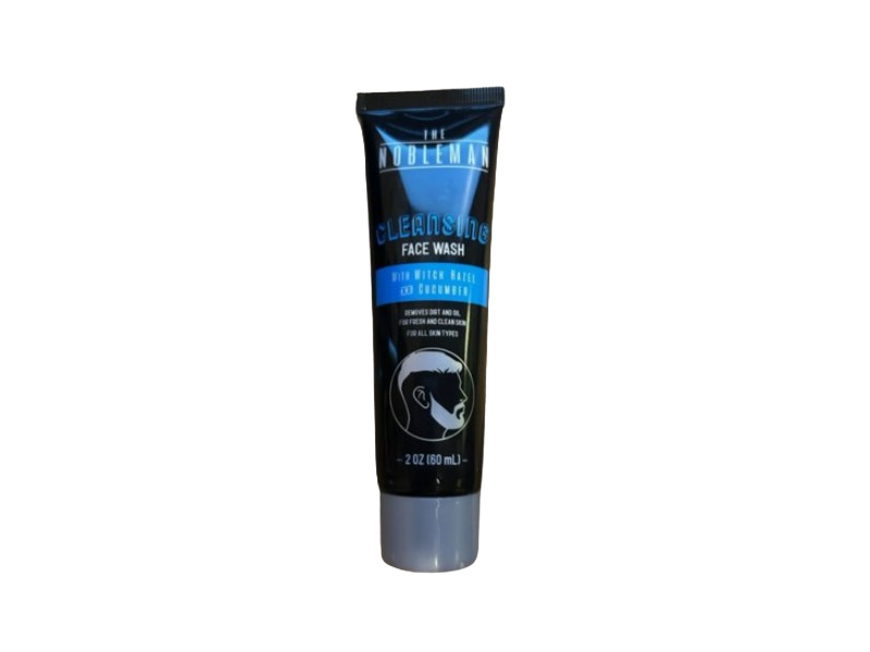 The Nobleman Cleansing Face Wash, Witch Hazel & Cucumber, 2 oz/60 mL