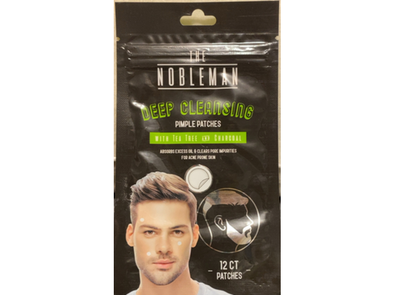The Nobleman Deep Cleansing Pimple Patches, 12 Count