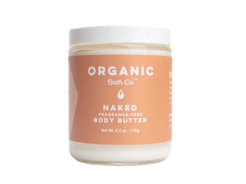 The Organic Bath Co. Naked Body Butter, 6.2 oz/176 g
