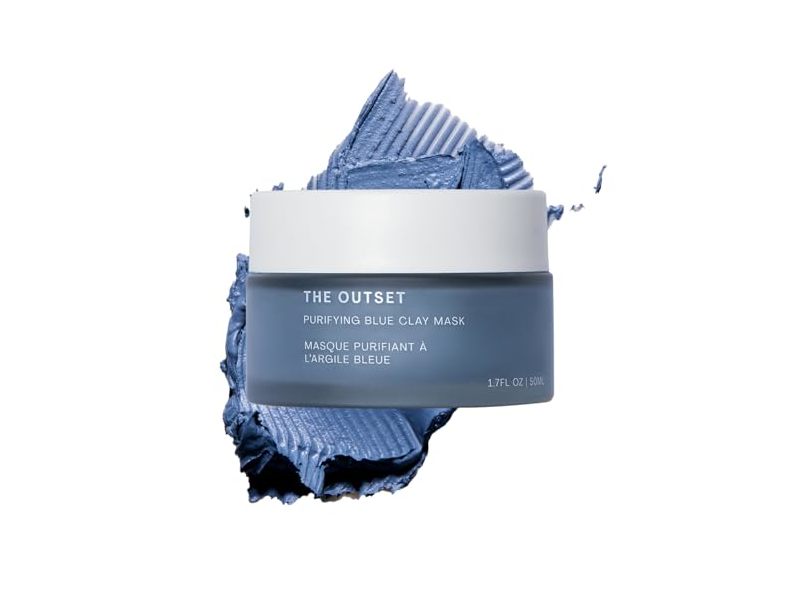 The Outset Purifying Blue Clay Mask, 1.7 fl oz/50 mL