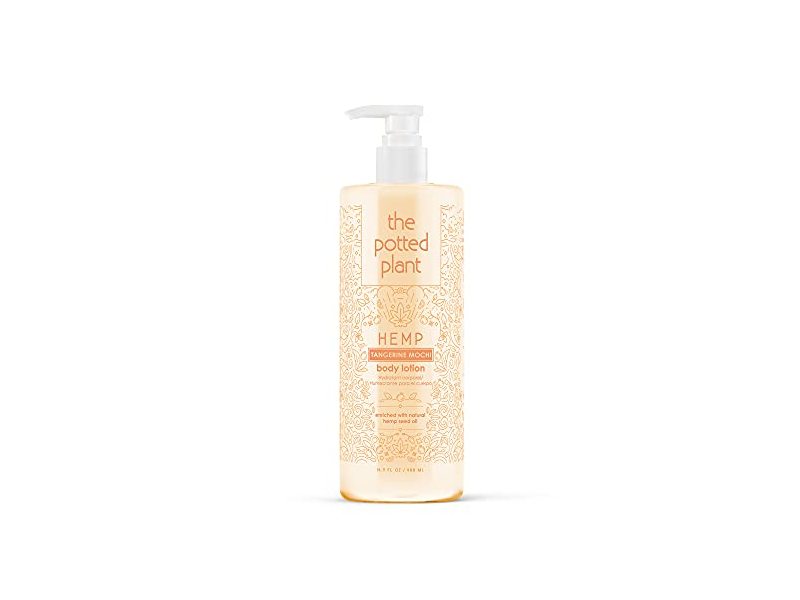 The Potted Plant Hemp Body Lotion, Tangerine Mochi, 16.9 fl oz/488 mL
