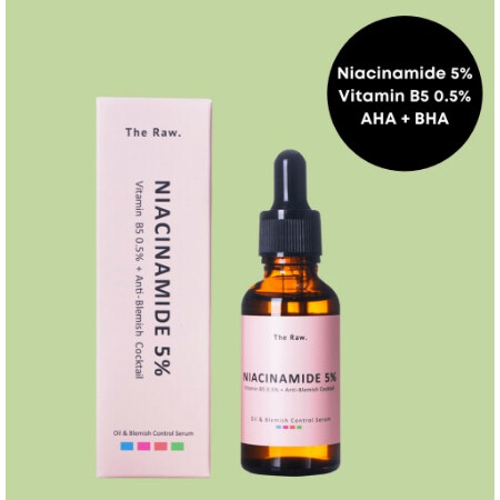 Niacinamide 5% + Vitamin B5 0.5% + Anti-Blemish Cocktail