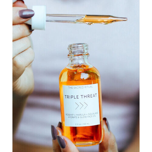 Triple Threat Hydrate & Glow Face Oil