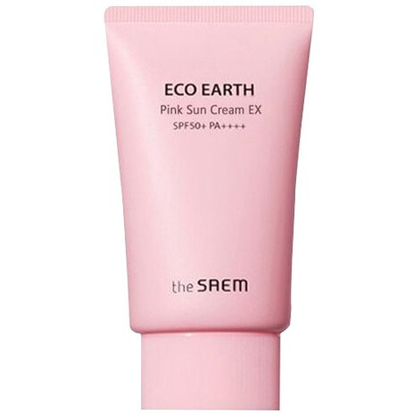 Eco Earth Pink Sun Cream Ex SPF 50+ PA++++