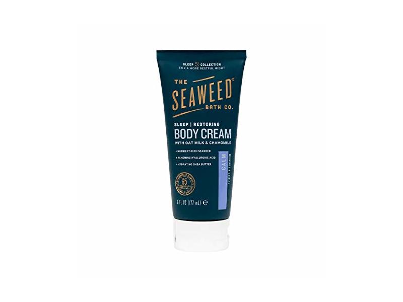 The Seaweed Bath Co. Body Cream with Oat Milk & Chamomile, 6 fl oz/177 mL