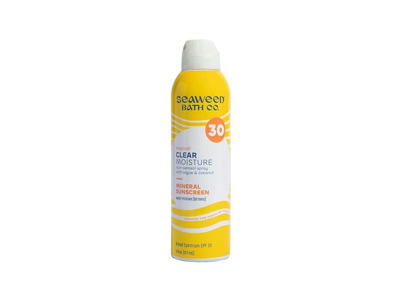 The Seaweed Bath Co Clear Moisture Sunscreen, SPF 30, 6 fl oz/177 mL