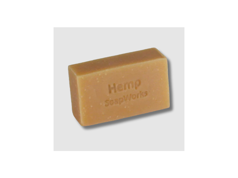 The Soap Works Bar Soap, Hemp Oil, 85 g