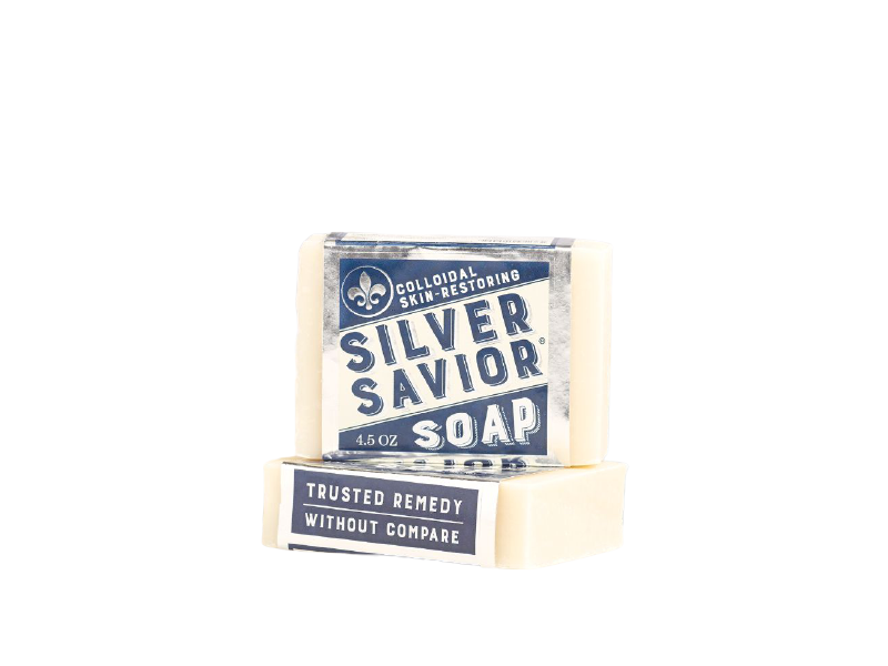 The Vermont Country Store Silver Savior Colloidal Skin-Restoring Soap, 4.5 oz