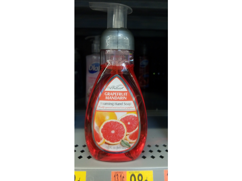 The Walnut Foaming Hand Soap, Grapefruit Mandarin, 12 fl oz