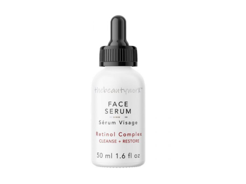 Thebeautyworx Face Serum, Retinol Complex, Cleanse + Restore, 1.6 fl oz/50 mL