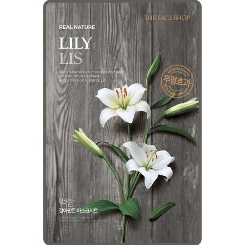 Real Nature Mask Sheet Lily