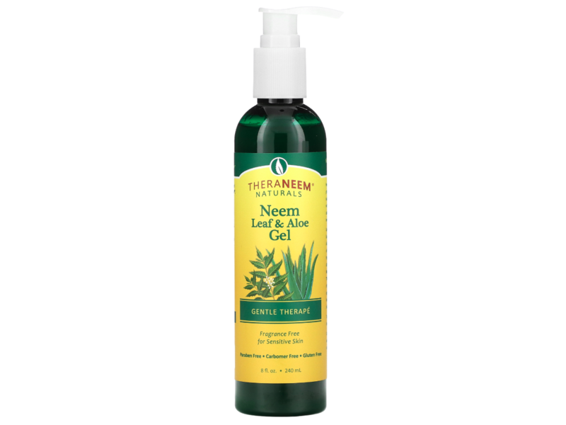 Theraneem Naturals Neem Leaf & Aloe Gel, 8 fl oz/240 mL
