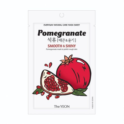 Pomegranate Everyday Natural Care Essence Mask Sheet
