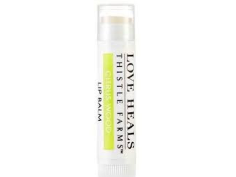 Thistle Farms Love Heals Lip Balm, Citrus Wood, 0.15 oz