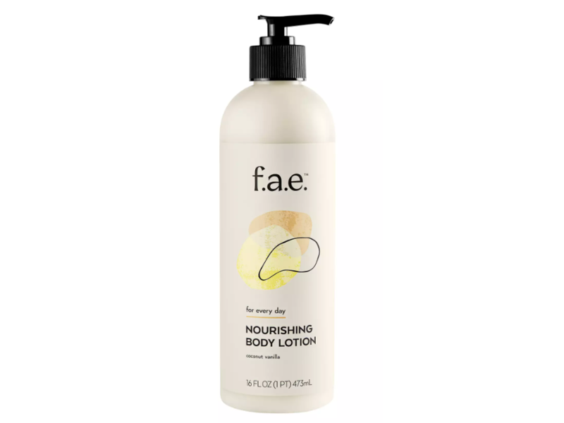 Thrive Market F.a.e Nourishing Body Lotion, Coconut Vanilla,16 fl oz/473 mL