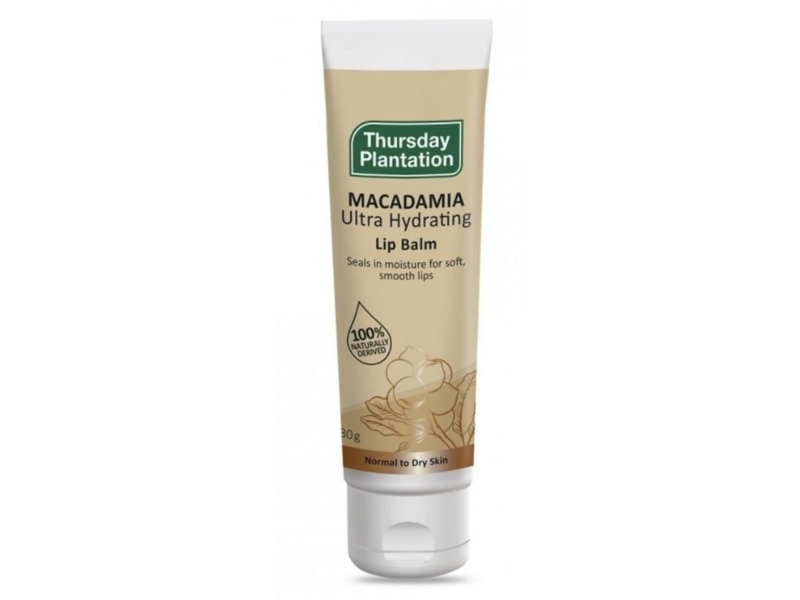 Thursday Plantation Macadamia Ultra Hydrating Lip Balm, 30 g