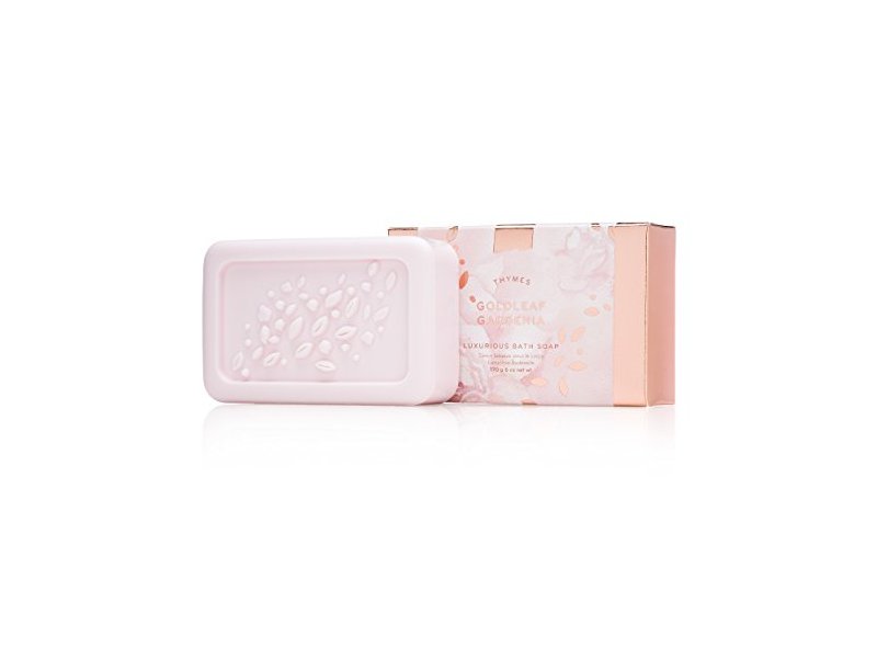 Thymes Goldleaf Gardenia Luxurious Bath Soap - 6 ounce