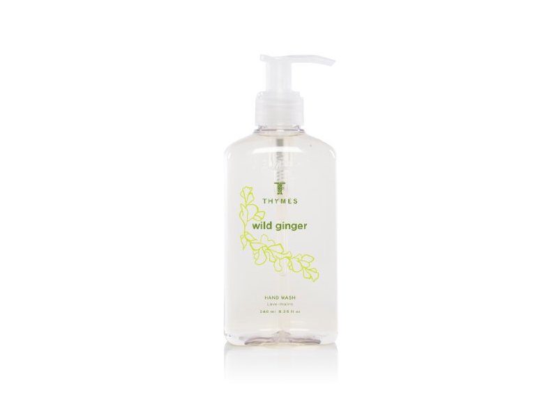 Thymes Hand Wash, Wild Ginger, 8.25-Ounce Pump Bottle
