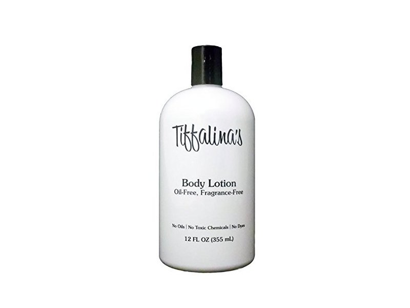 Tiffalina's Oil Free Body Lotion, Fragrance Free, 12 oz/355 mL