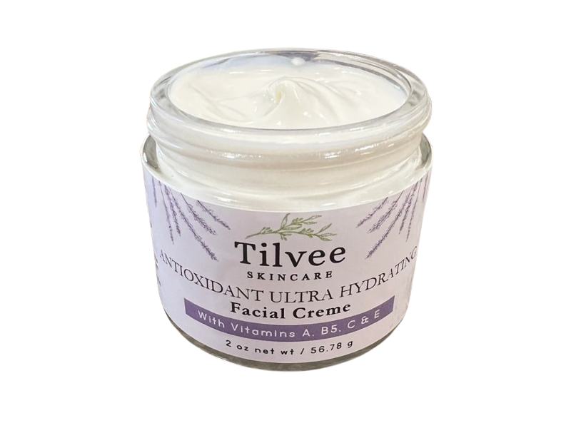 Tilvee Antioxidant Ultra Hydration Cream, 2 oz/56.78 g