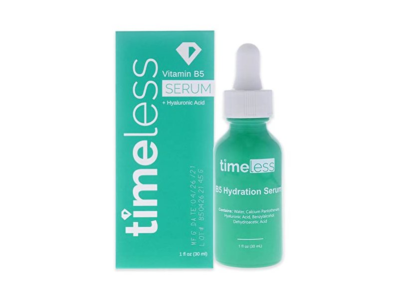 Timeless Skin Care Vitamin B5 Serum, Hyaluronic Acid, 1 fl oz/30 mL