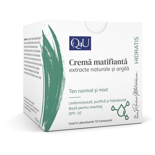 Crema Matifianta Extracte Naturale Si Argila
