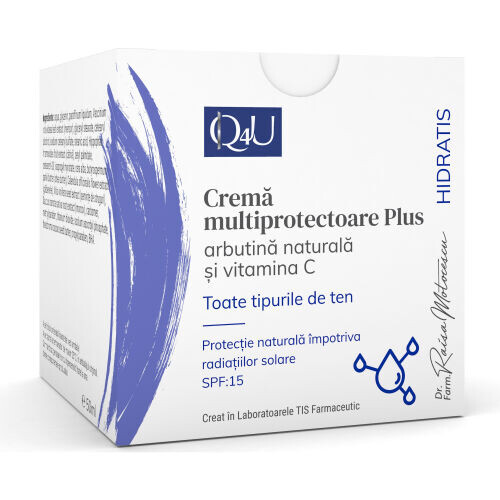 Crema Multiprotectoare Plus Arbutina Naturala Si Vitamina C