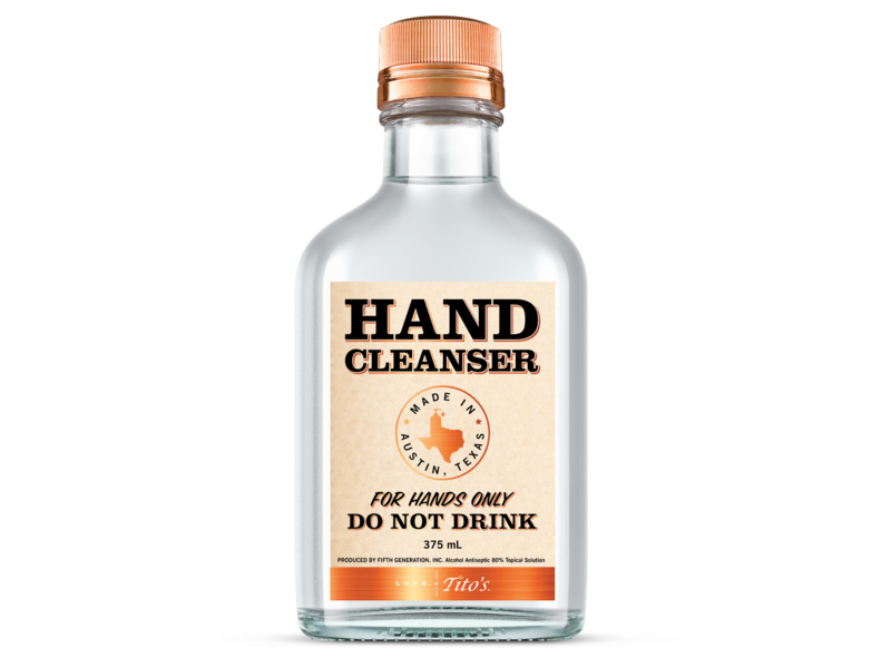 Tito's Hand Cleanser, 375 mL