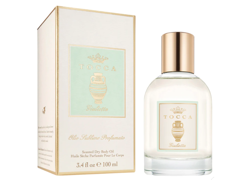 Tocca Scented Dry Body Oil, Giulietta, 3.4 fl oz/100 mL