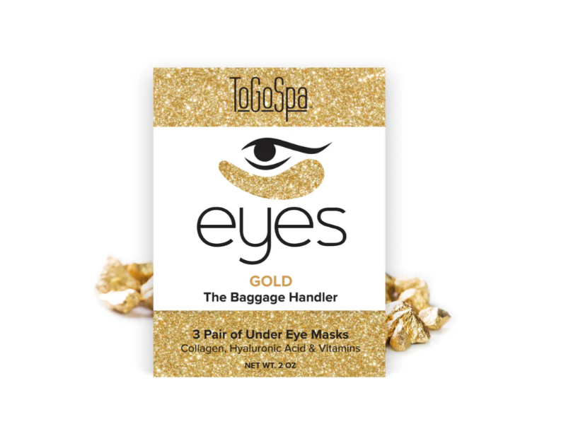 ToGoSpa Gold The Baggage Handler, 2oz (3 pair)