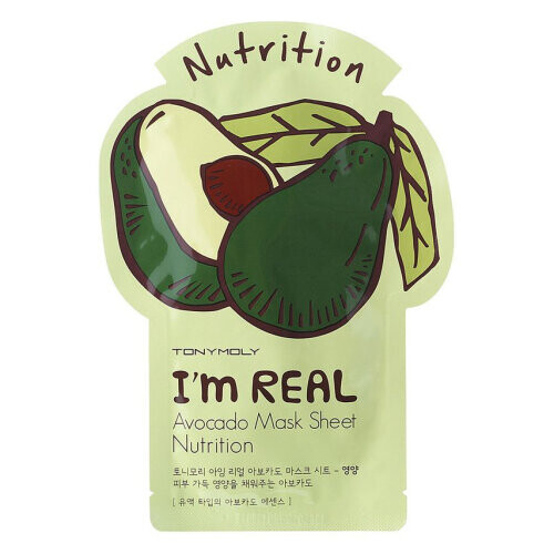 I'M Real Avocado Mask Sheet - Nutrition